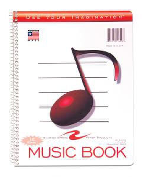 Music Book (12 Staff)